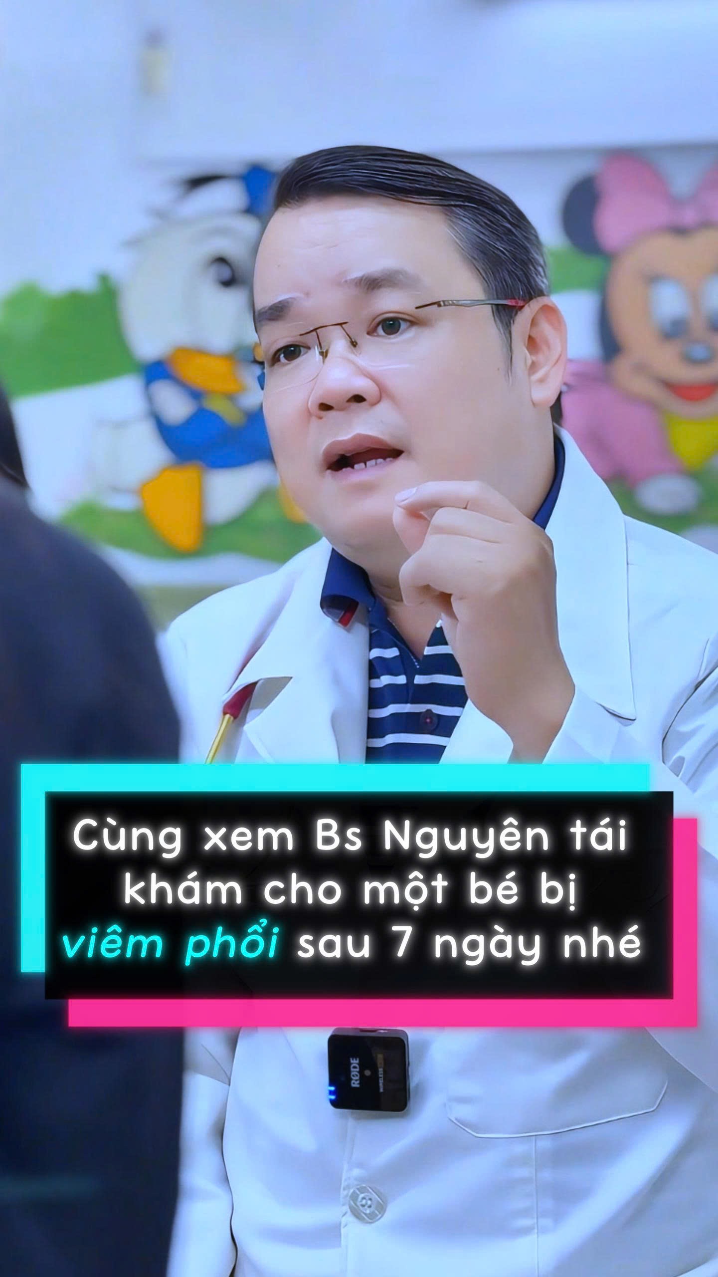 Sau 7 ngày điều trị, bệnh viêm phổi đã ổn hẳn.. #viemphoi #suckhoe #bstrinhdinhthenguyen #bsnhi #bvnhidong