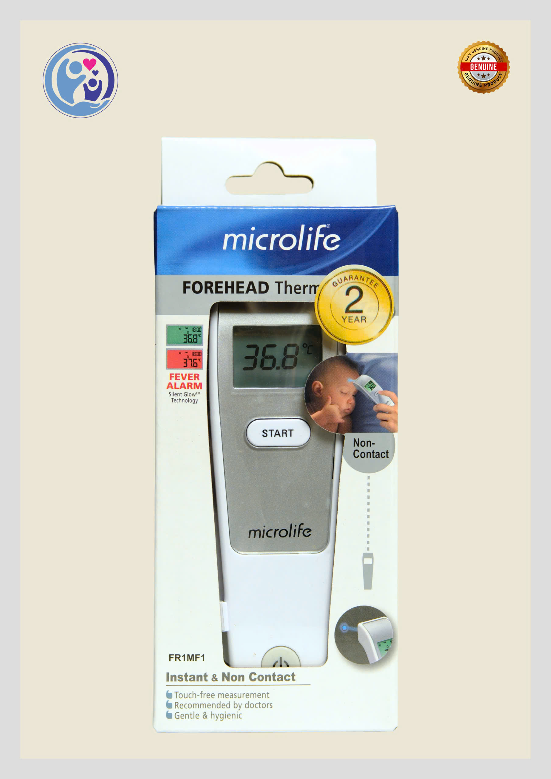 MICROLIFE FR1MF1 – NHIỆT KẾ HỒNG NGOẠI ĐO TRÁN